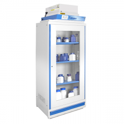 Armoire pour produits chimiques à filtration