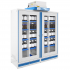 Armoire de Sécurité Ventilée Filtrée, haute 2 portes, 4 compartiments, 16 étagères, Corrosifs : Stockage de produits peu agressifs. Armoire de Sécurité Ventilée Filtrée, haute 2 portes, 4 compartiments, 16 étagères, Corrosifs : Stockage de produits peu agressifs.