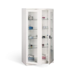 Armoire médicale en verre