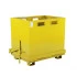 Benne à fond ouvrant automatique jaune Benne à fond ouvrant automatique jaune