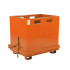 Benne à fond ouvrant automatique orange Benne à fond ouvrant automatique orange