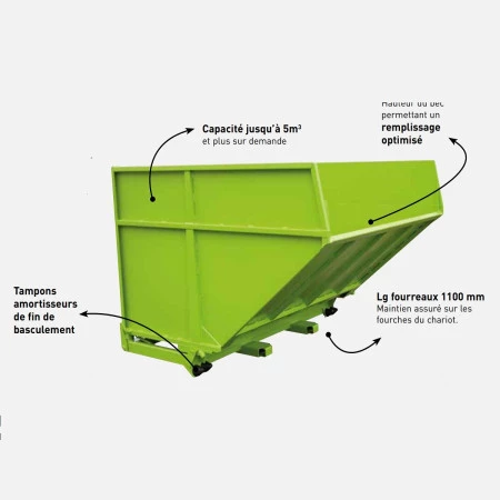Les nombreux avantages de la benne grand volume. 1300 à 4600 litres Les nombreux avantages de la benne grand volume. 1300 à 4600 litres