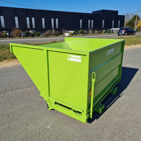 Benne grand volume fabriquée en France par la société Goubard Benne grand volume fabriquée en France par la société Goubard