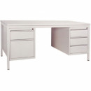 Bureau ministre avec 2 caissons - Long 160cm