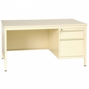 Bureau 1/2 ministre à 2 tiroirs
