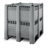 Caisse palette plastique ajourée grand volume 1300 x 1150 Caisse palette plastique ajourée grand volume 1300 x 1150