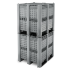 Caisse palette plastique ajourée grand volume 1300 x 1150 Caisse palette plastique ajourée grand volume 1300 x 1150
