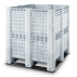 Caisse palette plastique ajourée grand volume 1300 x 1150 Caisse palette plastique ajourée grand volume 1300 x 1150