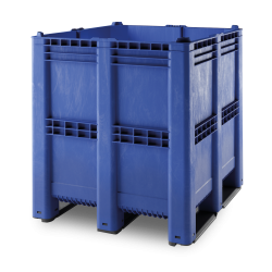 Caisse palette plastique pleine alimentaire grand volume 1300 x 1150