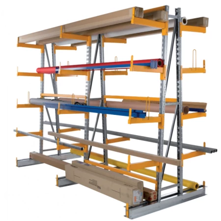 Rayonnage cantilever double face Rayonnage cantilever double face