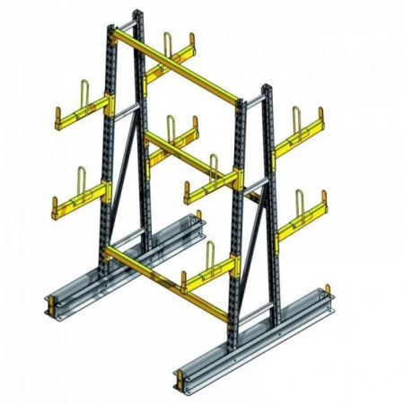 Cantilever léger double face Cantilever léger double face