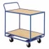 Chariot � 2  plateaux bois 