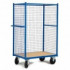Chariot � �tag�res - 3 c�t�s grillag�s