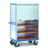 Chariot � �tag�res avec porte � volet