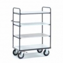 Chariot antistatique ESD � 4 �tag�res
