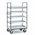 Chariot antistatique ESD � 5 caissettes