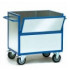 Chariot container en acier zingu�