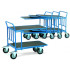 Chariot emboitable � 2 plateaux