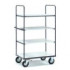 Chariot haut antistatique ESD � 4 �tag�res