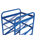 Chariot porte-bacs inclinable et réglables - pour 3 bacs Chariot porte-bacs inclinable et réglables - pour 3 bacs