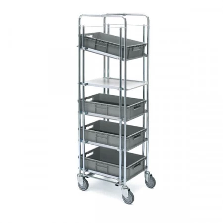 Chariot porte-bacs inclinables Chariot porte-bacs inclinables