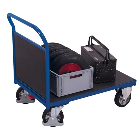 Chariot renforcé et antidérapant conçu pour le transport de charges lourdes et encombrantes - Capacité 1000 Kg Chariot renforcé et antidérapant conçu pour le transport de charges lourdes et encombrantes - Capacité 1000 Kg
