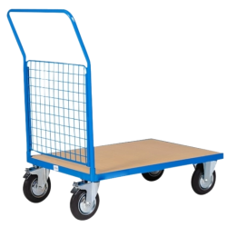 Chariot de manutention à dossier grillagé - Charge 500 kg