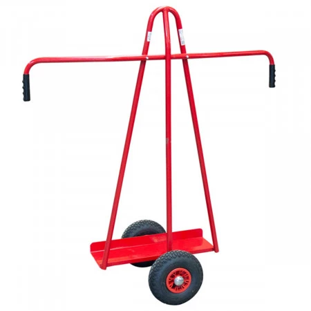 Chariot porte-panneaux à poignées fixes - Roues pneumatiques Chariot porte-panneaux à poignées fixes - Roues pneumatiques