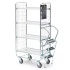 Chariot préparateur de commande à grilles latérales Chariot préparateur de commande à grilles latérales