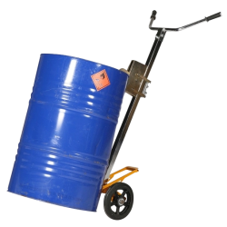 Diable à fûts en acier - Capacité 220 l