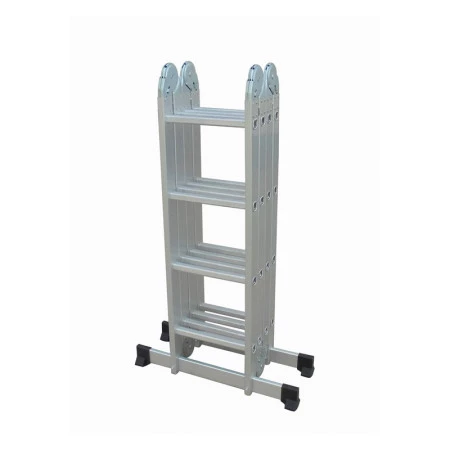 Échelle Télescopique Multifonction En Aluminium, hauteur repliée. Échelle Télescopique Multifonction En Aluminium, hauteur repliée.