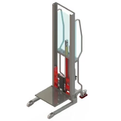 Gerbeur manuel avec plateau inox
