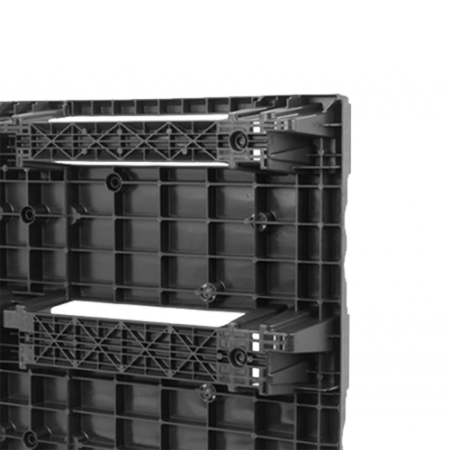 Palette plastique 1200x800 Europe emboîtable et rackable Palette plastique 1200x800 Europe emboîtable et rackable