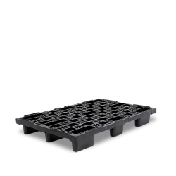 Palette plastique 1200 x 800 ajourée pour l'exportation