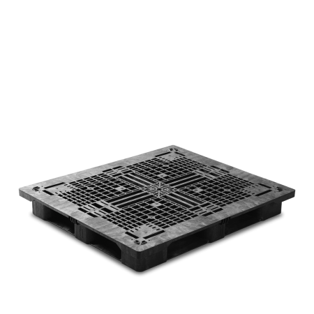 Palette plastique 1300 x 1100 lourde pour rotations limitées Palette plastique 1300 x 1100 lourde pour rotations limitées