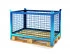 Rehausse palette grillagée avec porte demi ouvrante Rehausse palette grillagée avec porte demi ouvrante