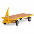 Remorque industrielle tractable 1 essieu directeur