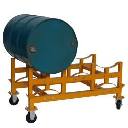 Rack à fût avec support sur roulettes