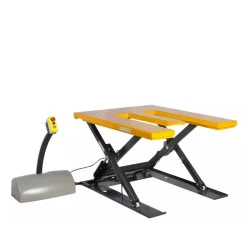 Table élévatrice électrique en E