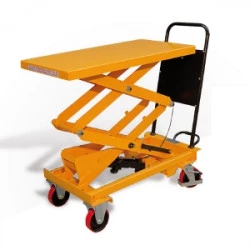 Table de levage manuelle - Double ciseaux