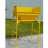 Trémie de remplissage BIG BAG. Coloris jaune Trémie de remplissage BIG BAG. Coloris jaune