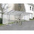 Abri cycles avec extension Abri cycles avec extension
