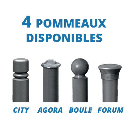 Pommeaux décoratifs au choix Pommeaux décoratifs au choix