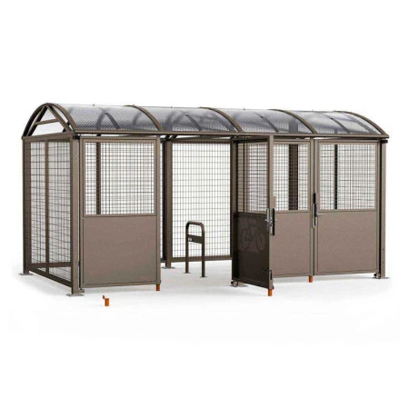 Abris pour 2 roues sécurisé avec extensions illimités Abris pour 2 roues sécurisé avec extensions illimités
