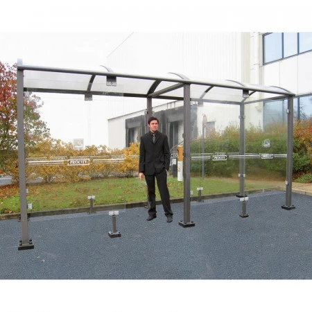 Abris fumeur design et résistant Abris fumeur design et résistant