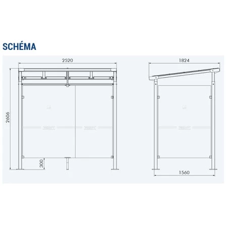 Abri fumeur design Abri fumeur design