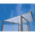 Toiture avec panneaux en polycarbonate Toiture avec panneaux en polycarbonate