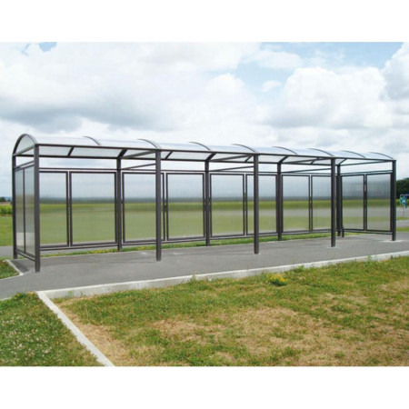 Extension pour abri vélo avec voûte Extension pour abri vélo avec voûte