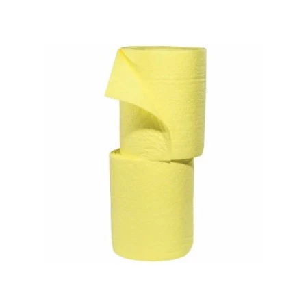 Dimension : 38 cm x 46m. Capacité d’absorption 189 l/Sac. 2 Rouleaux / Sac. Coloris Jaune de Sécurité pour une une identification rapide. Dimension : 38 cm x 46m. Capacité d’absorption 189 l/Sac. 2 Rouleaux / Sac. Coloris Jaune de Sécurité pour une une identification rapide.