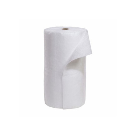 Rouleau absorbant pour hydrocarbures uniquement - Simple épaisseur Rouleau absorbant pour hydrocarbures uniquement - Simple épaisseur